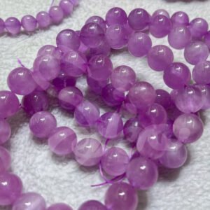 Purple Lithium Crystal Bracelet-Amethyst Energy