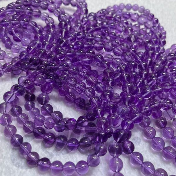 Brazilian Amethyst Bracelet-Amethyst Healing - 图片 4