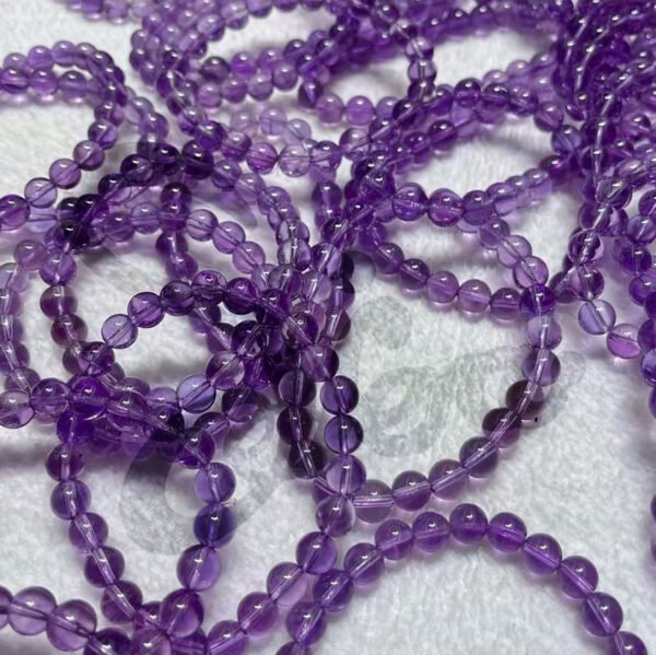 Brazilian Amethyst Bracelet-Amethyst Healing - 图片 3