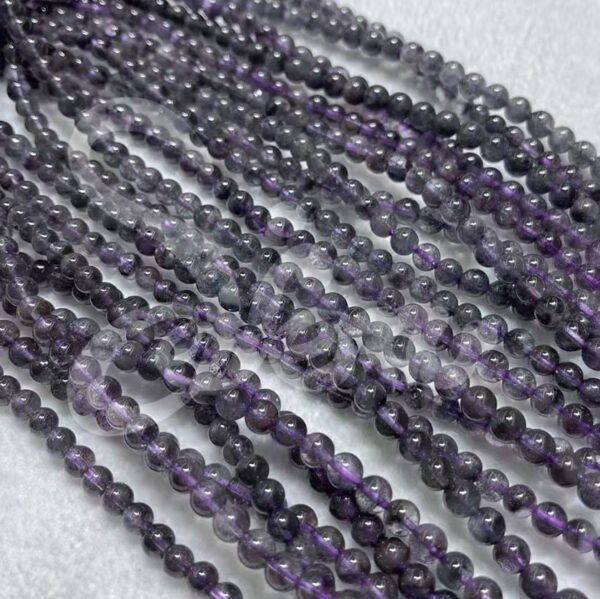 Black Feather Purple Aurora Crystal Bracelet-Aurora Protection - 图片 2