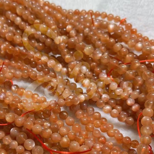 Sunstone Bracelet with Golden Sparkles-Positive Vibes - 图片 2