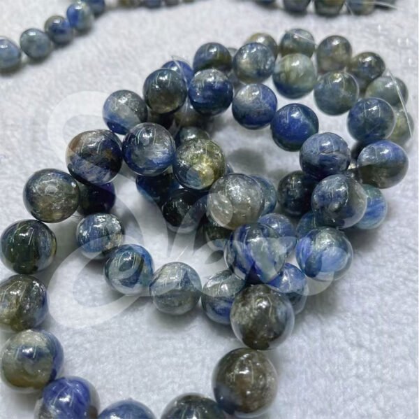Oil Painting Blue Kyanite Bracelet - Creativity & Inner Peace