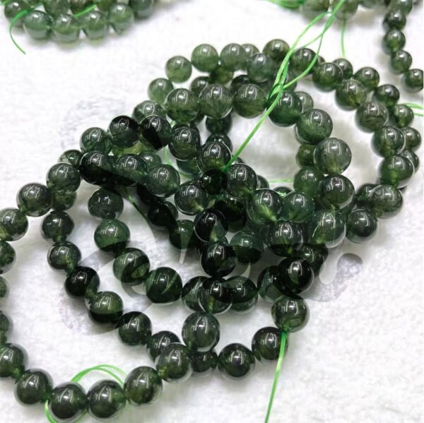 Green Rutilated Quartz Bracelet – Wealth & Success Energy