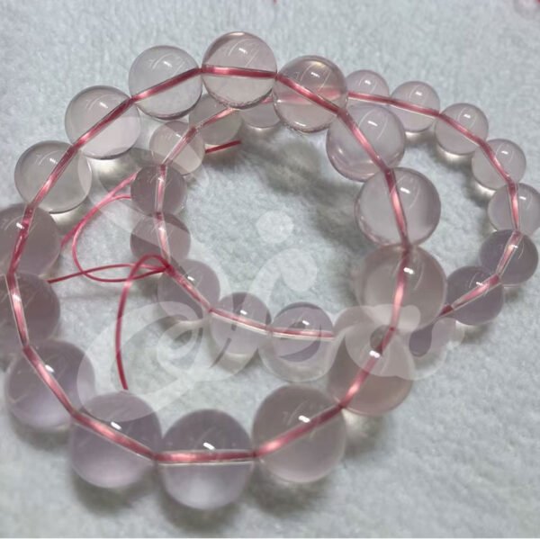 Star Rose Quartz Bracelet-Gentle Love Energy &Relationship Guardian - 图片 2