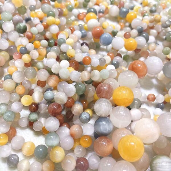 Rainbow Rutilated Quartz Bracelet-Opportunity Attraction&Vibrant Energy - 图片 3