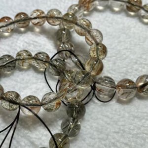 Black Gold Super Seven Bracelet - Energy Cleansing & Spiritual Awakening
