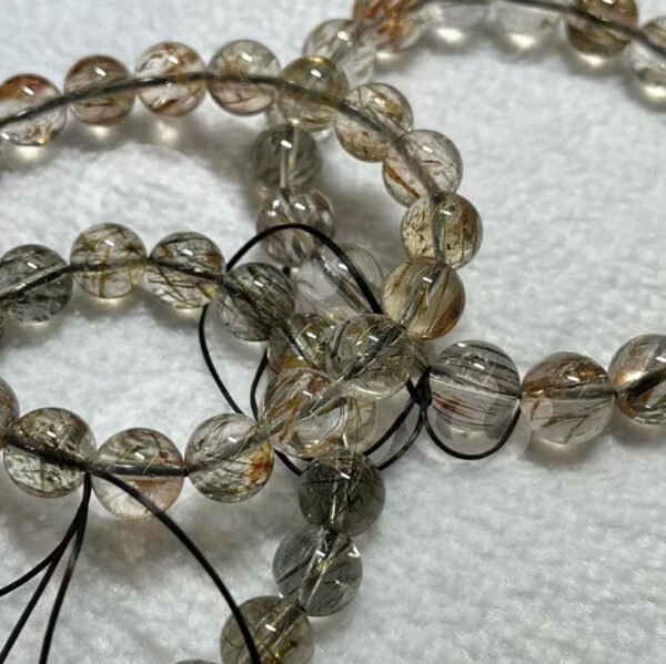 Black Gold Super Seven Bracelet - Energy Cleansing & Spiritual Awakening