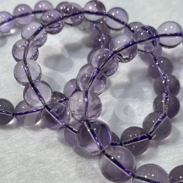 Bolivian Amethyst Bracelet - Spiritual Awakening & Clarity Crystal - 图片 3