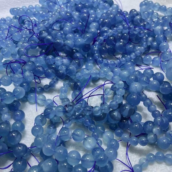 「Sky & Cloud」 Aquamarine Bracelet – Freedom & Serenity - 图片 2